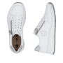 preview RIEKER N6508-80 bílé dámské kožené sneakersy antistress