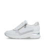 preview RIEKER N9301-80 bílé dámské kožené sneakersy antistress