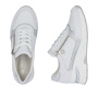 preview RIEKER N9301-80 bílé dámské kožené sneakersy antistress