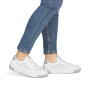 preview RIEKER L8849-80 bílé dámské kožené tenisky pro větší pohodlí v letních dnech