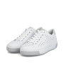 preview RIEKER L8849-80 bílé dámské kožené tenisky pro větší pohodlí v letních dnech