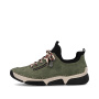 preview RIEKER 45973-54 green women's comfortable sneakers, Anti-Stress sole