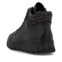 preview RIEKER N1305-00 black women's leather ankle boots with Rieker-TEX membrane