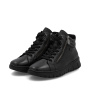 preview RIEKER N1305-00 black women's leather ankle boots with Rieker-TEX membrane