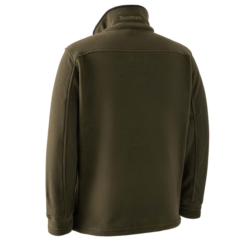 detail Deerhunter Denmark Eagle Fleece olivová pánská outdoor/hunting bunda