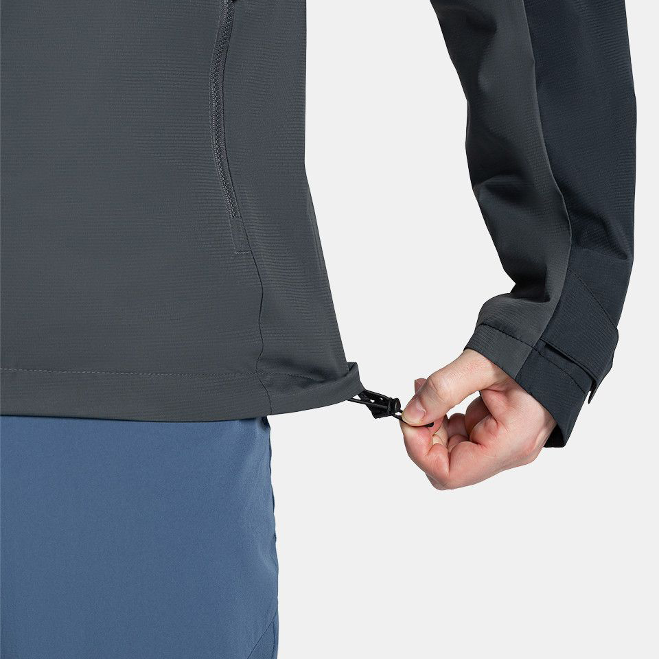 detail KILPI Sonna M černá pánská outdoor bunda s membránou Siberium 10 000 mm