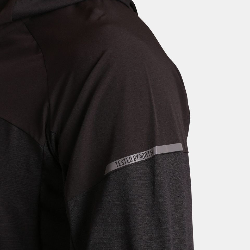 detail KILPI Memphis-M černá pánská outdoor bunda s membránou Siberium