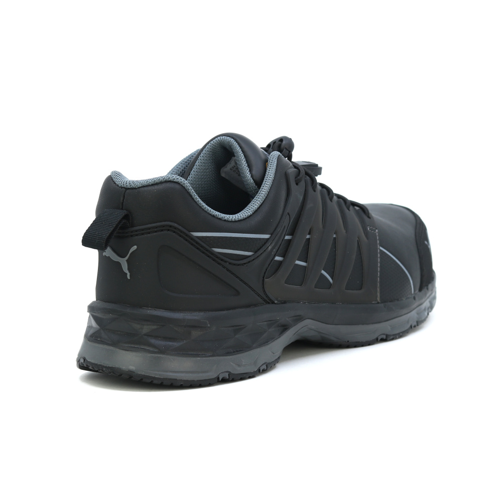 detail PUMA Velocity 2.0 black low S3 ESD HRO Safety shoes