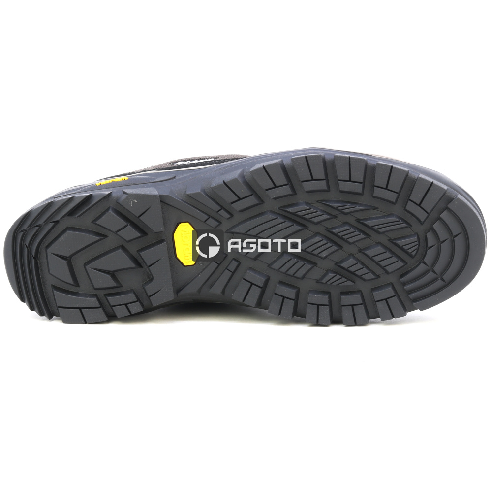 detail OLANG Biella 896 hnědá pánská outdoor obuv z přírodní kůže, pohodlná a lehká