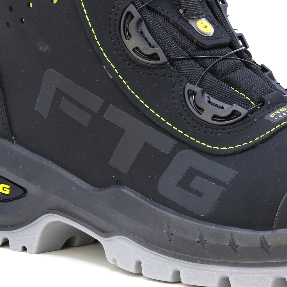 detail FTG Falcon S3 ESD BOA černá pánská pracovní obuv