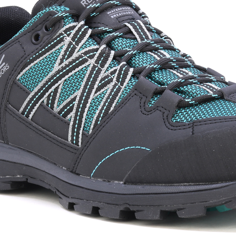 detail REGATTA Ldy Samaris černá dámská outdoor obuv + membrána Isotex