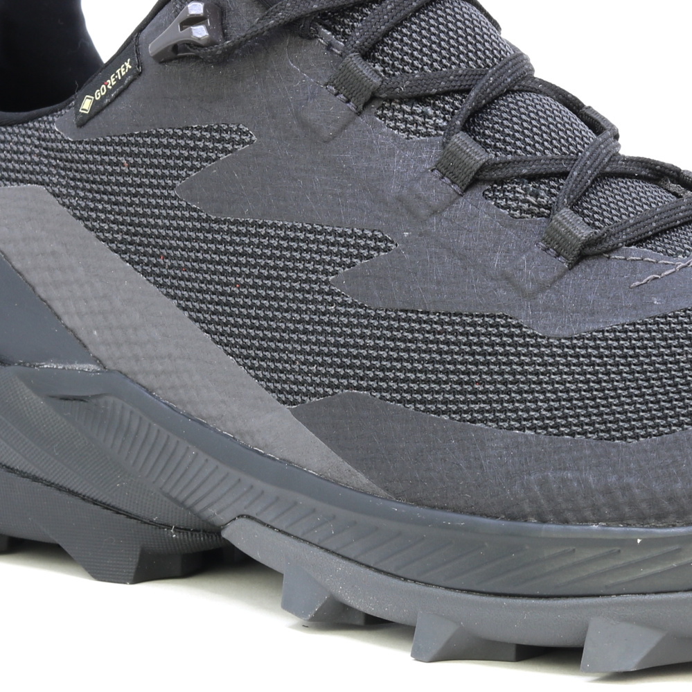 detail SALOMON Cross Over 2 GTX šedá pánská outdoor obuv Goretex membrána