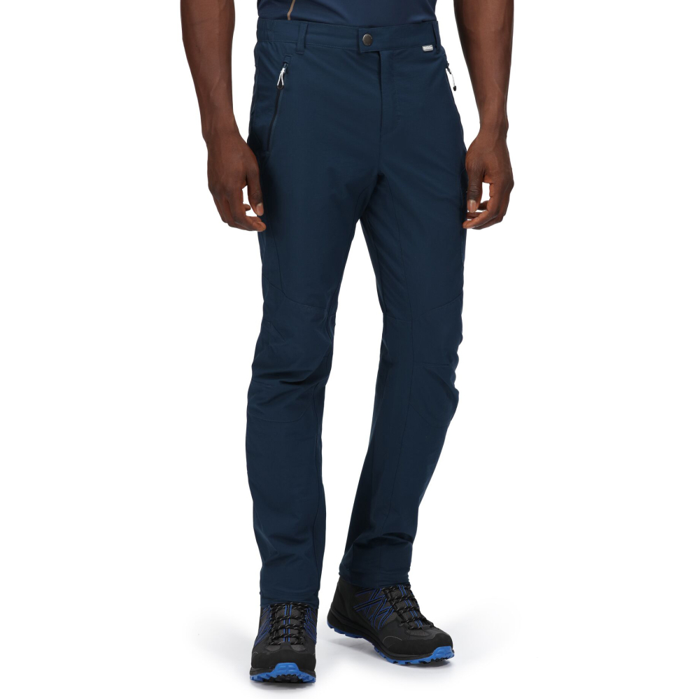 detail REGATTA Highton modré pánské outdoor kalhoty