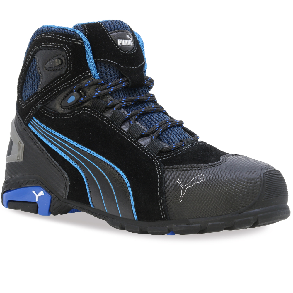 detail PUMA Rio Black Mid S3 Safety shoes