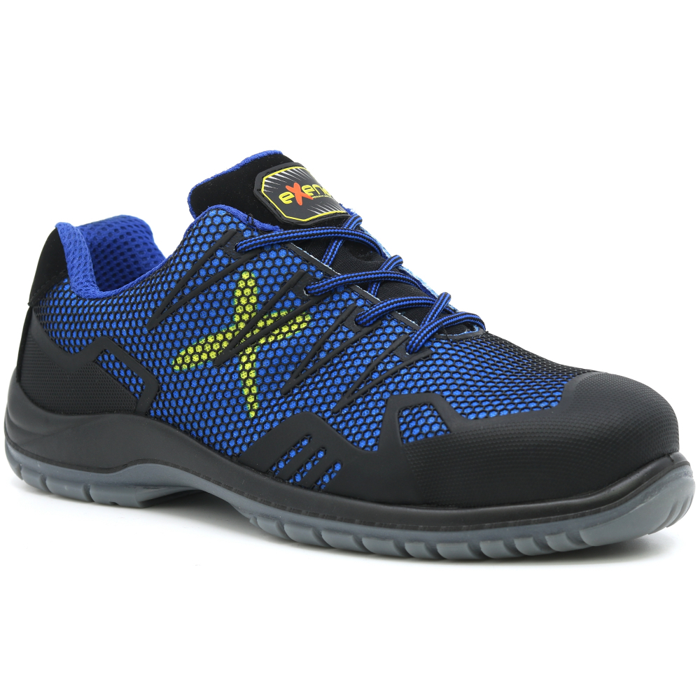 detail EXENA Eros blue S1P safety shoes