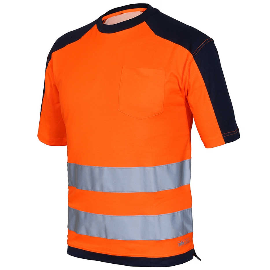 detail Industrial Starter 08186 reflexní triko oranžové