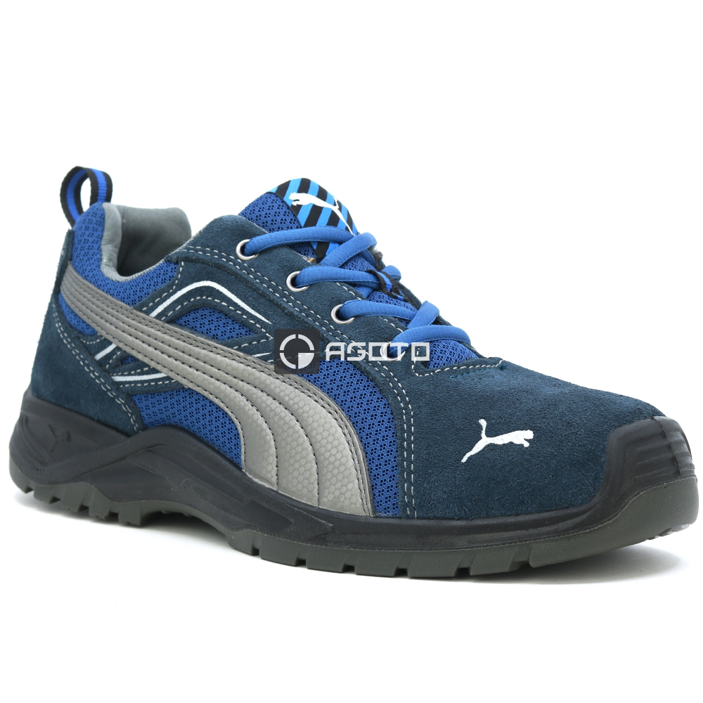 detail PUMA Omni Blue low S1P Safety shoes