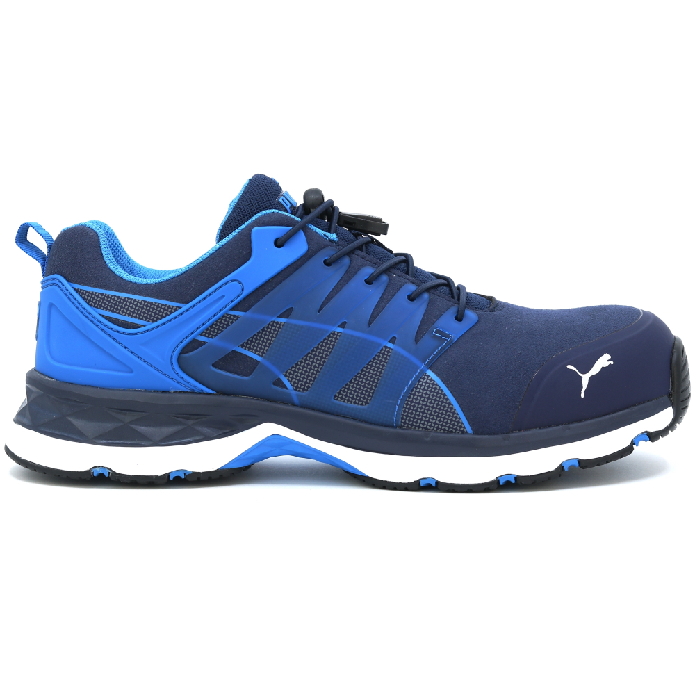 detail PUMA Velocity 2.0 blue low S1P ESD HRO Safety shoes