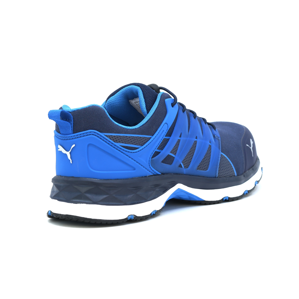 detail PUMA Velocity 2.0 blue low S1P ESD HRO Safety shoes