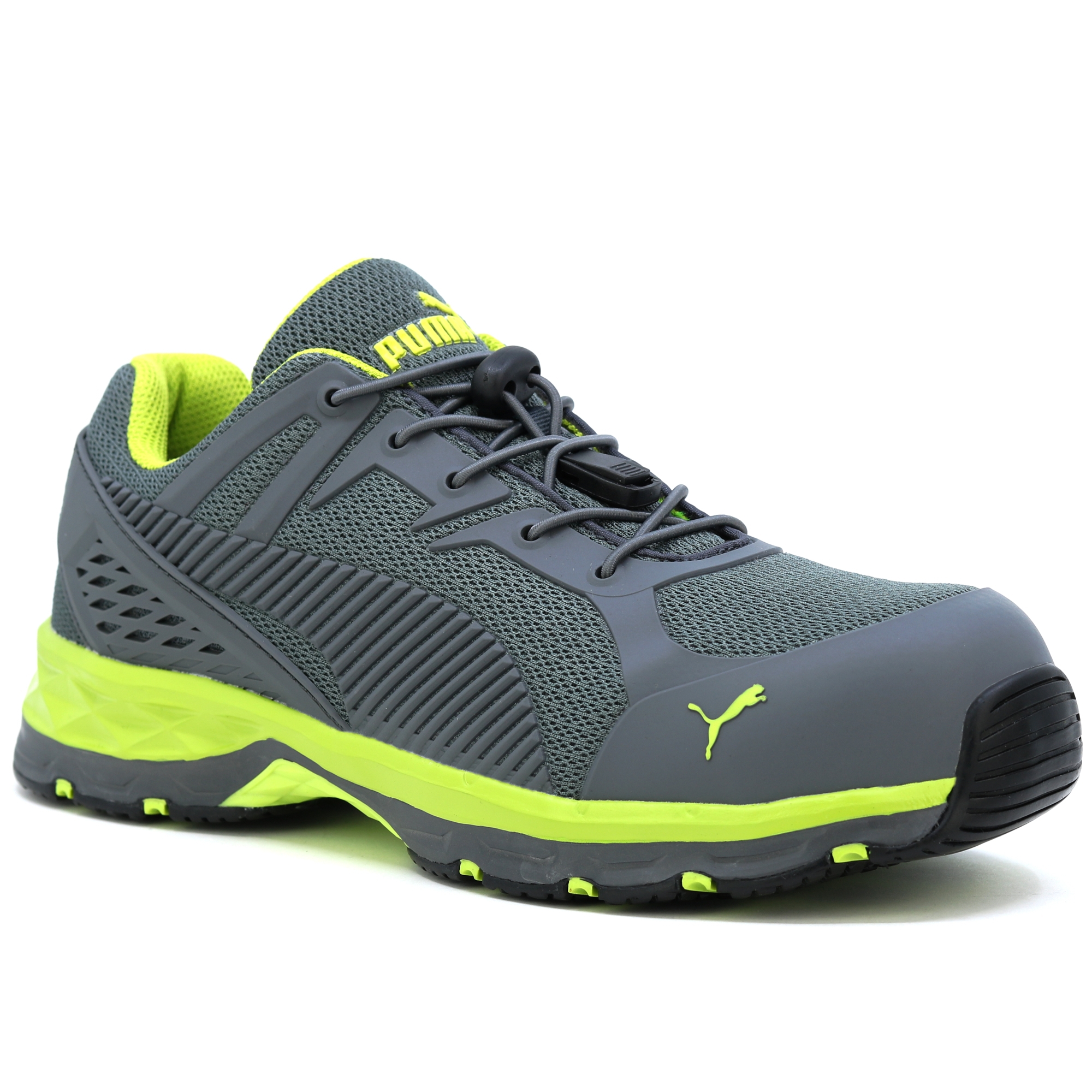 PUMA Fuse Motion 2.0 green low S1P ESD HRO Safety shoes