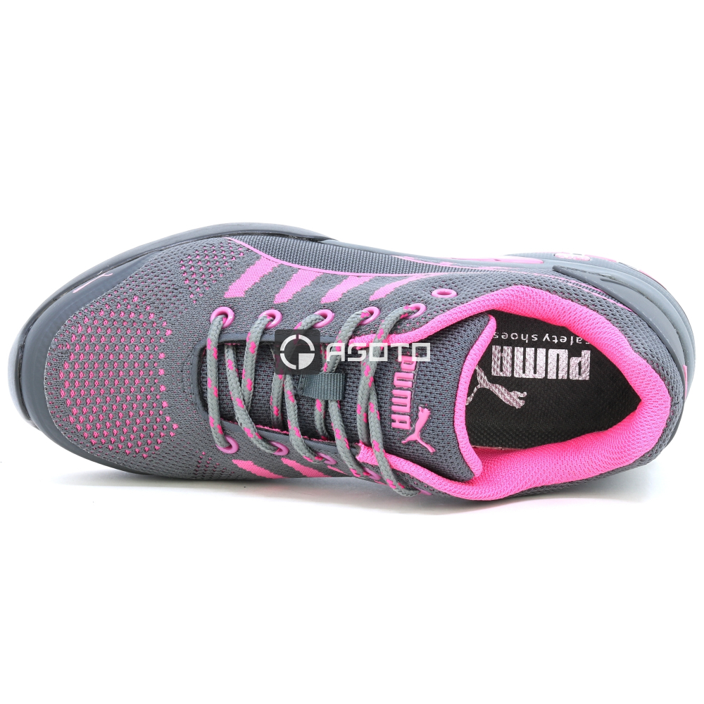 detail PUMA Celerity Knit Pink Women´s safety shoes