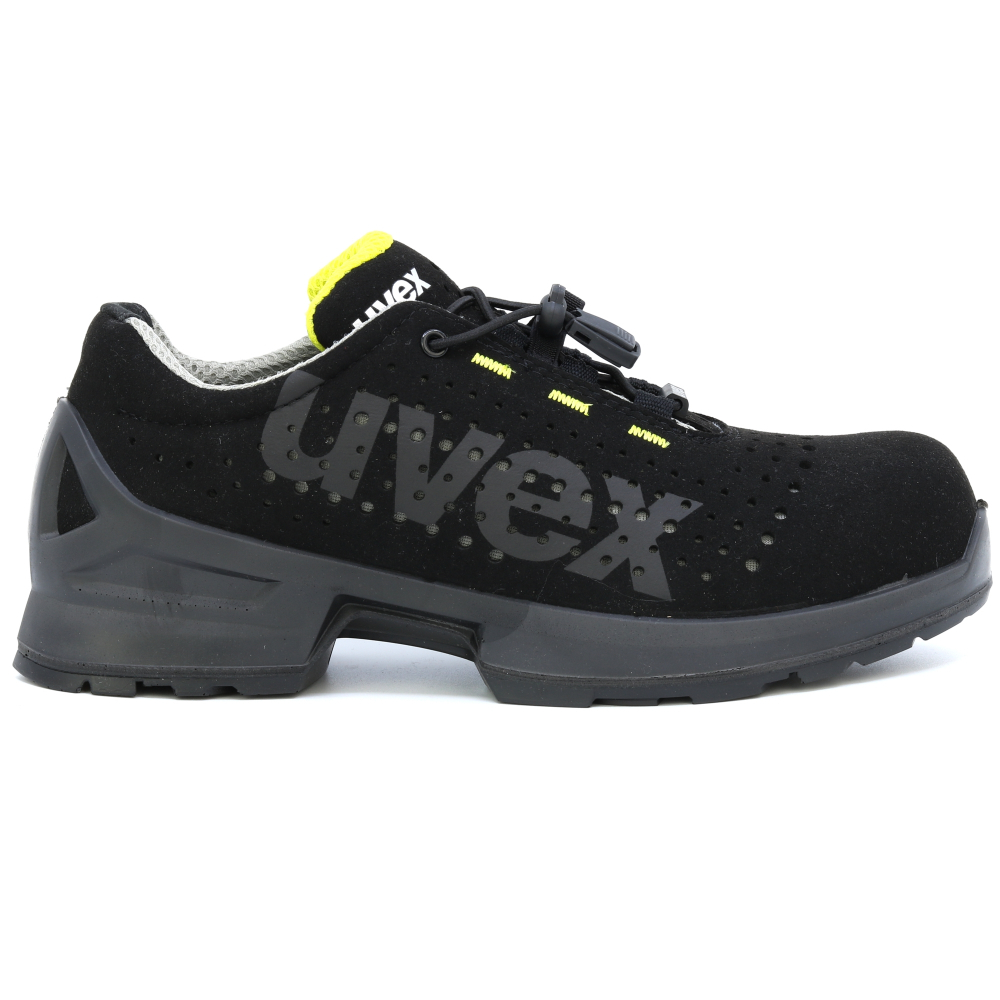 detail UVEX 1 Duo S1 ESD 65619 černá pánská bezpečnostní obuv