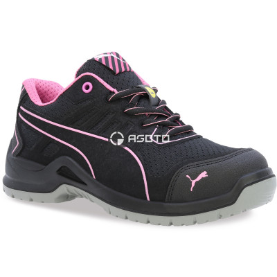 PUMA Fuse TC Pink Wns low S1P ESD Women's safety shoes