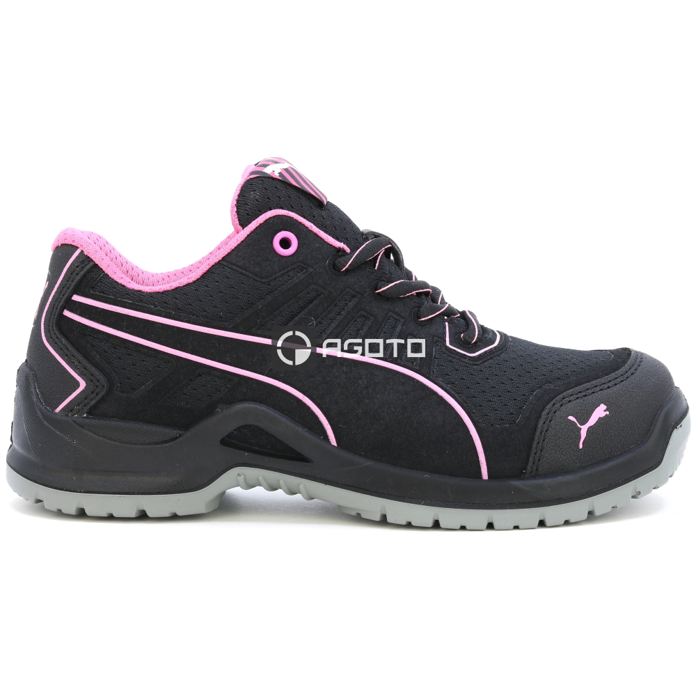 detail PUMA Fuse TC Pink Wns low S1P ESD Women's safety shoes