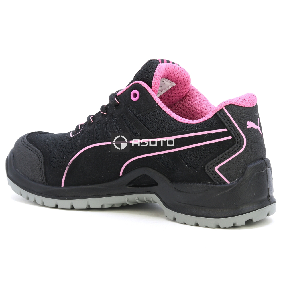detail PUMA Fuse TC Pink Wns low S1P ESD Women's safety shoes