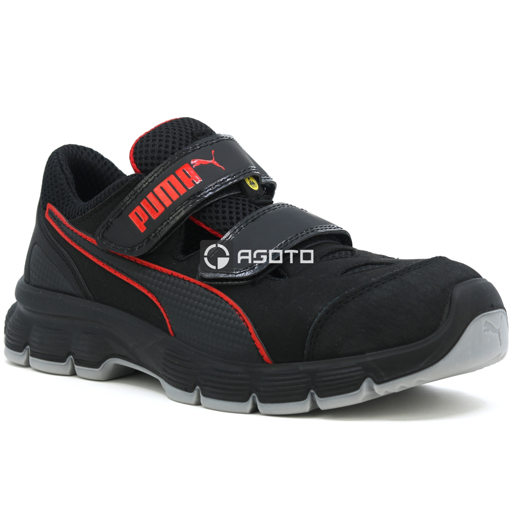 detail PUMA Aviat low S1P ESD Safety shoes