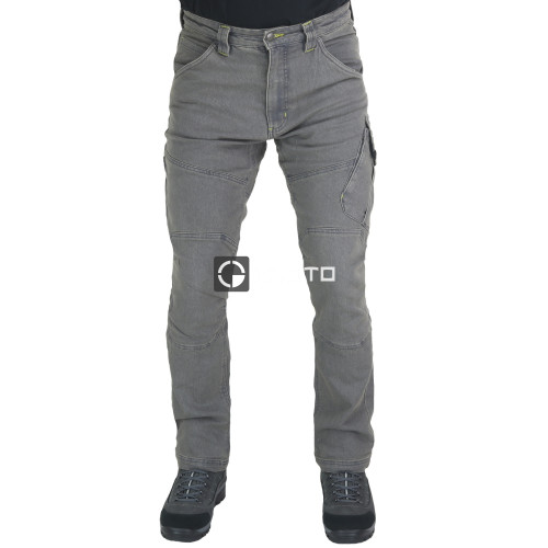 KAPRIOL Nimes Jeans Stretch šedé pánské kalhoty