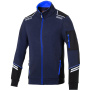 preview SPARCO Alabama Tech Full Zip modrá pánská mikina