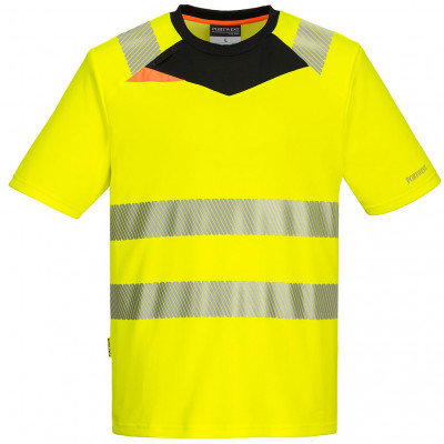PORTWEST DX413 žluté pánské reflexní triko