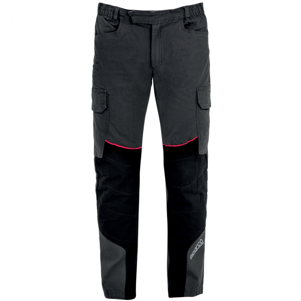 detail SPARCO Ultra Tech Houston šedé pánské pracovní kalhoty