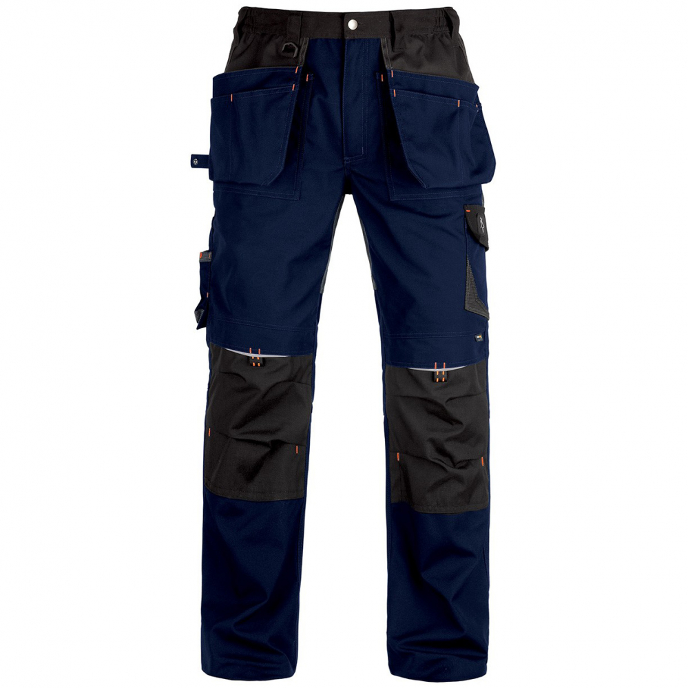 detail KAPRIOL Vittoria Pro modré pánské Premium pracovní kalhoty