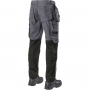 náhled LBRADOR SWEDEN Heavy šedé pánské pracovní kalhoty Premium