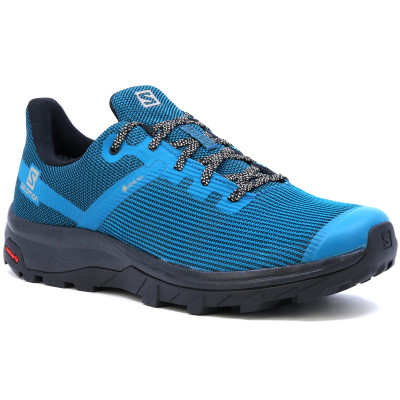 SALOMON Outline Prism GTX modrá pánská Goretex outdoor obuv