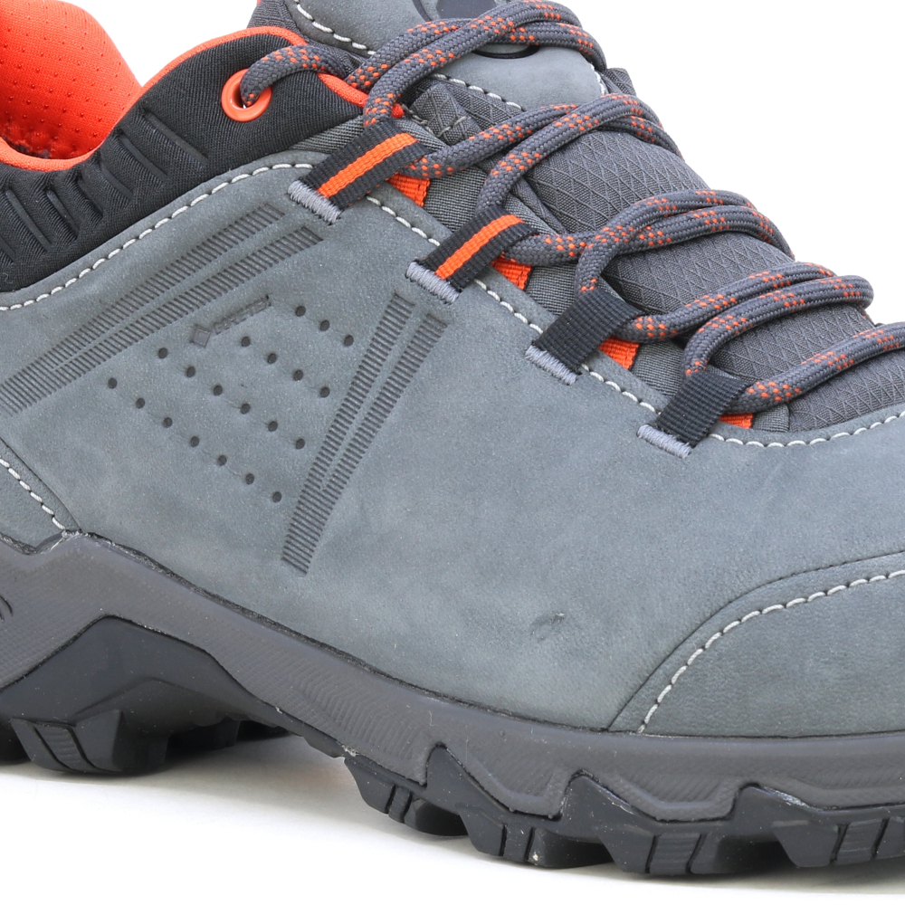 detail MAMMUT Mercury IV Low GTX Titanium šedá pánská outdoor obuv Gore-Tex® membrána