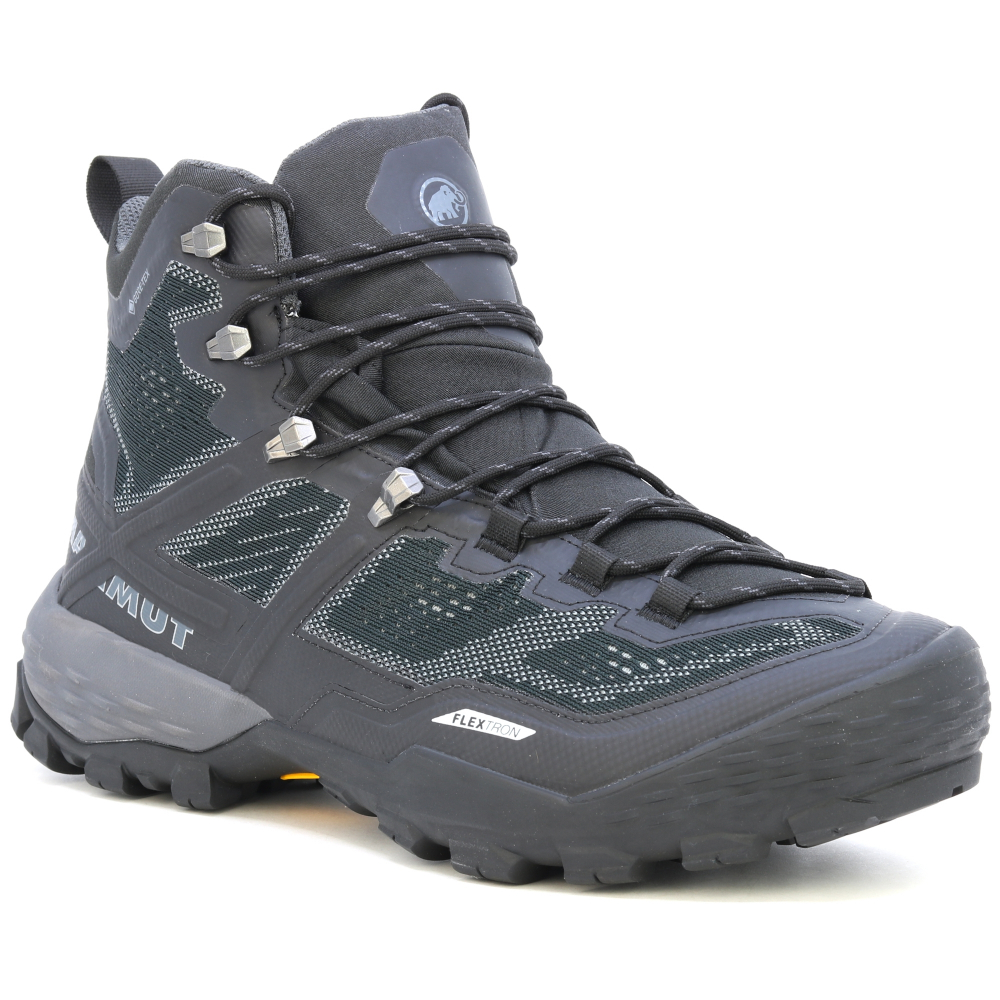 detail MAMMUT Ducan Pro High GTX® černá pánská outdoor obuv Gore-Tex® membrána