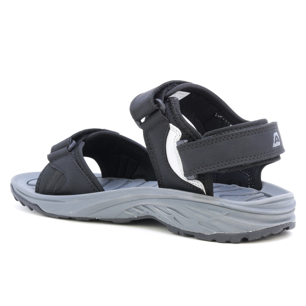 detail ALPINE PRO Torres černý pánský outdoor sandál