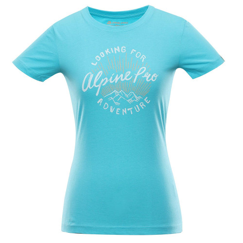 ALPINE PRO Unega 8 modré dámské triko