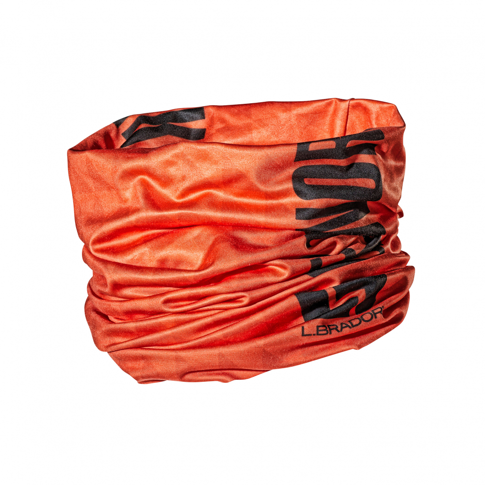 detail LBRADOR SWEDEN 509P oranžový pánský šátek/nákrčník