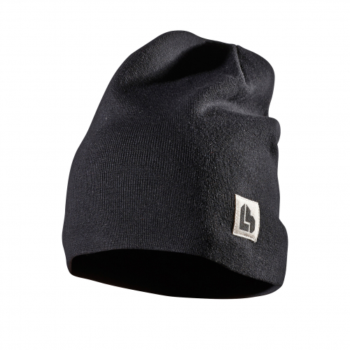 LBRADOR SWEDEN 507B černá pánská pletená zimní čepice 100% Ba