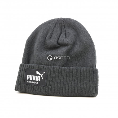 PUMA Workwear černá pánská zimní pletená čepice